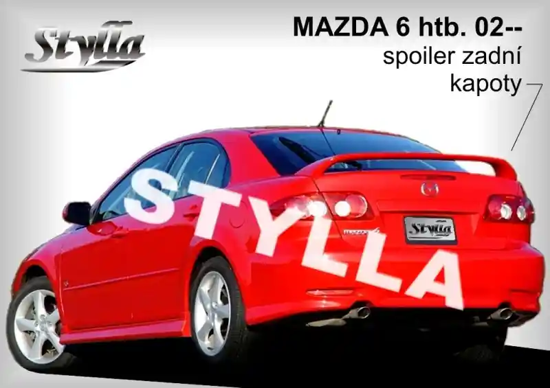 Zadní spoiler Mazda 6 I Liftback (2002 - 2007) - Stylla MA11C Bezpečná Platba