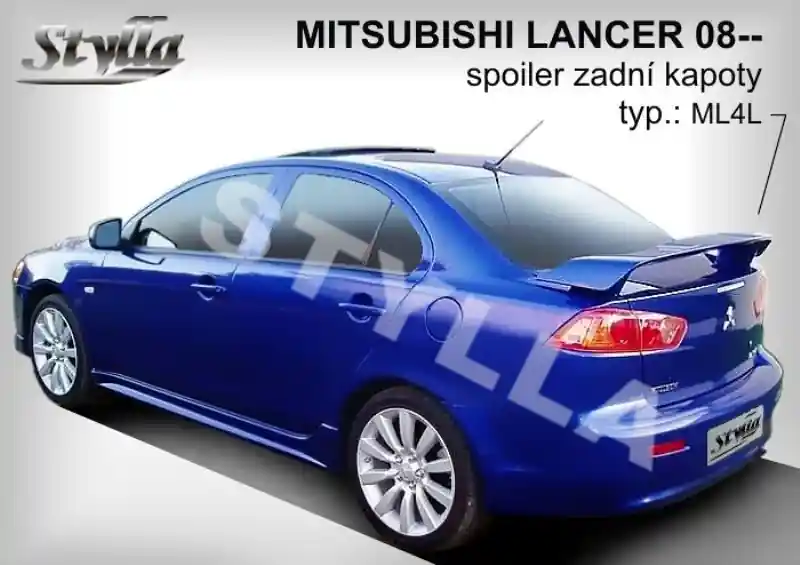 Zadní spoiler Mitsubishi Lancer VIII Sedan (2007 - 2017) - Stylla ML4C Nakupujte Hned
