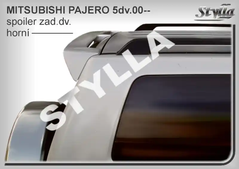 Poslední Šance Střešní spoiler - stříška Mitsubishi Pajero III (2000 - 2006) 5. dveřový model - Stylla MP1L