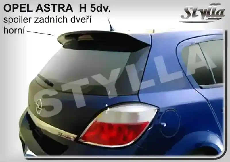 Top Prodej Střešní spoiler - stříška Opel Astra H Astra Classic III (2004 - 2014) 5. dveřový model - Stylla OPA9C
