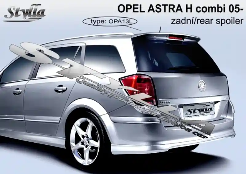 Zlevněný Střešní spoiler - stříška Opel Astra H Astra Classic III Combi (2004 - 2014) - Stylla OPA13C