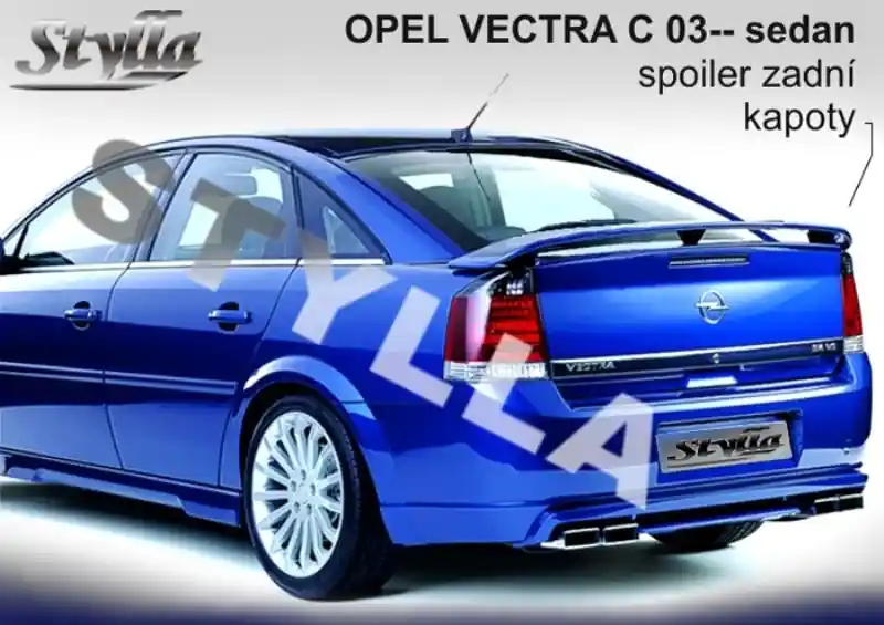 Expresní Doručení Zadní spoiler Opel Vectra C GTS Sedan (2002 - 2008) - Stylla OV9C