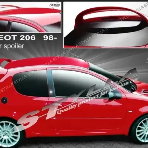 Rychlé Dodání Střešní spoiler - stříška Peugeot 206 (1998 - 2009) - Stylla P10L