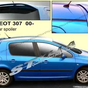 Střešní spoiler - stříška Peugeot 307 (2001 - 2007) - Stylla P2L Cenově Výhodný