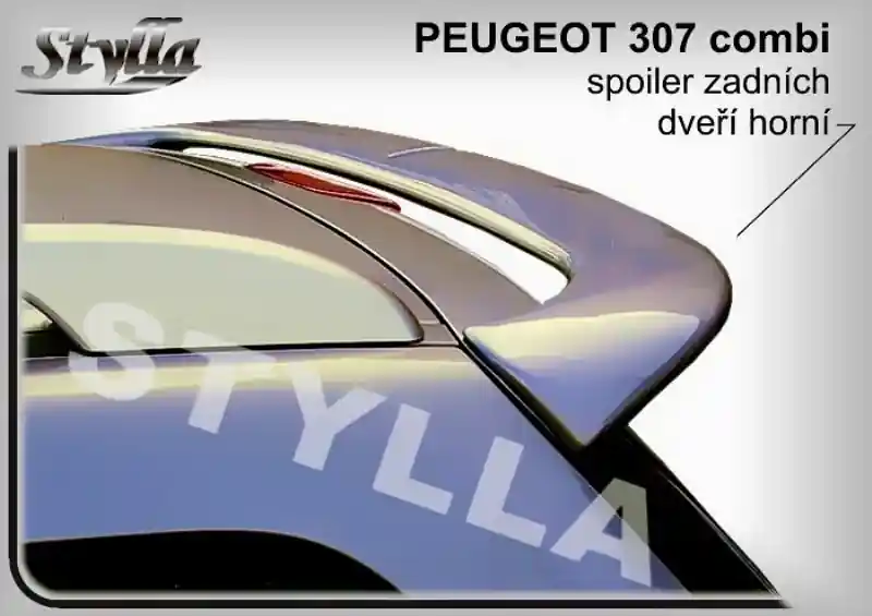 Jen Po Omezenou Doba Střešní spoiler - stříška Peugeot 307 SW - Combi (2002 - 2008) - Stylla P25L