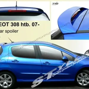 Střešní spoiler - stříška Peugeot 308 I (2007 - 2013) - Stylla P20L Top Prodej