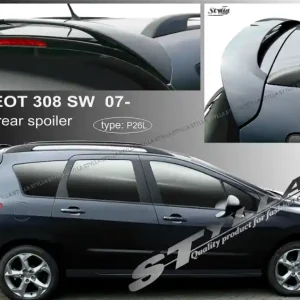 Víkendová Akce Střešní spoiler - stříška Peugeot 308 I SW - Combi (2008 - 2014) - Stylla P26L