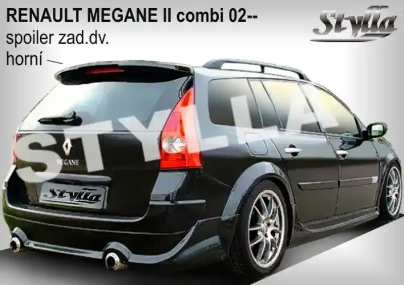 Pouze Dnes Střešní spoiler - stříška Renault Megane II Combi (2003 - 2008) - Stylla RM8C