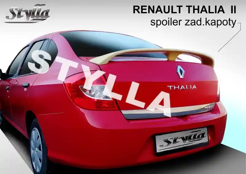 Zadní spoiler Renault Thalia II (2008 - 2012) - Stylla RT5L Must-Have