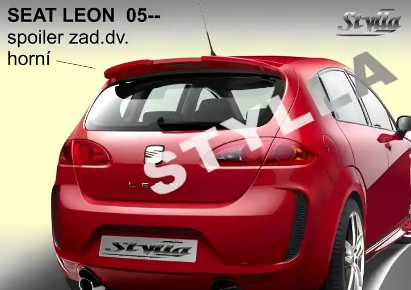 Střešní spoiler - stříška Seat Leon II (2005 - 2012) - Stylla SL3C Nejprodávanější