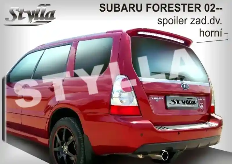 Vysoce Kvalitní Střešní spoiler - stříška Subaru Forester II (2002 - 2008) - Stylla SUF1C