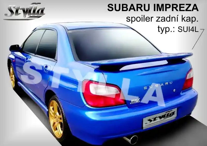 Vysoce Kvalitní Zadní spoiler Subaru Impreza II (2000 - 2007) - Stylla SUI4C