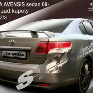 Dokud Zásoby Vydrží Zadní spoiler Toyota Avensis III Sedan (2008 - 2015) - Stylla ST2/3L