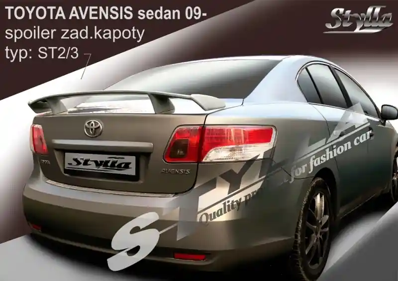 Dokud Zásoby Vydrží Zadní spoiler Toyota Avensis III Sedan (2008 - 2015) - Stylla ST2/3L