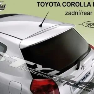Střešní spoiler - stříška Toyota Corolla IX (2002 - 2007) - Stylla TC8C Must-Have