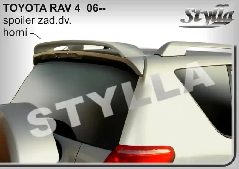 Střešní spoiler - stříška Toyota RAV4 III (2005 - 2012) - Stylla TR3C Akční Nabídka