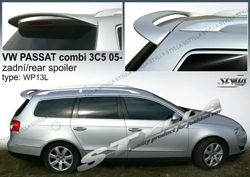 Expresní Doručení Střešní spoiler - stříška Volkswagen Passat B6 Combi (2005 - 2010) - Stylla WP13L