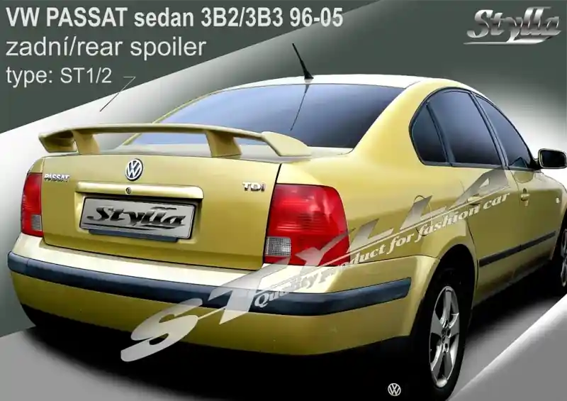 Aktuální Zadní spoiler Volkswagen Passat B5 - B5.5 (1996 - 2005) - Stylla ST1/2L