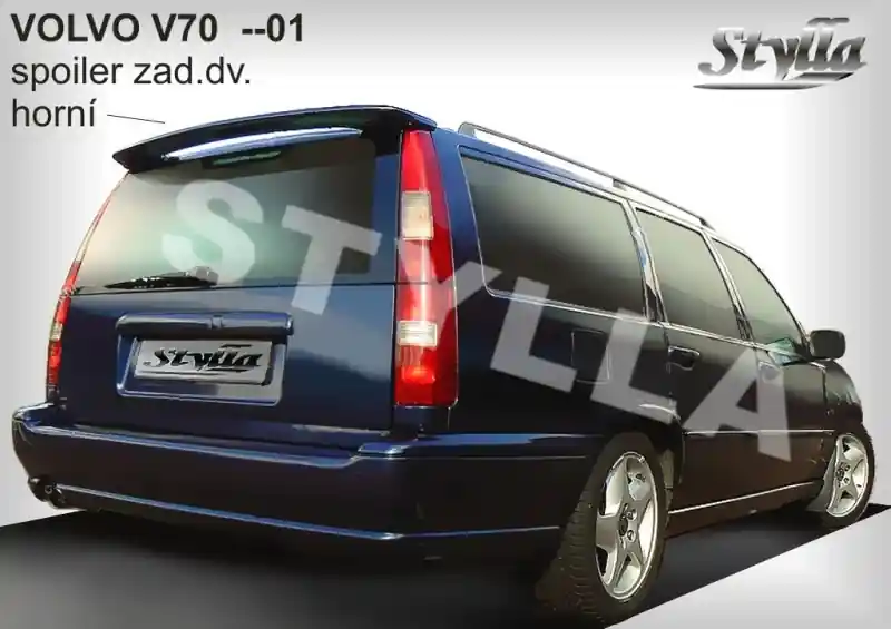 Střešní spoiler - stříška Volvo V70 I (1996 - 2000) - Stylla VO3C Sleva
