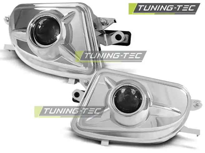 Přední mlhovky Mercedes Benz CLK I W208 (1998 - 2002) - čočky chrom - 2 ks - Tuning Tec Sleva