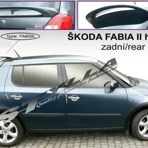 Přímo Od Výrobce Střešní spoiler - stříška Škoda Fabia II Hatchback (2006 - 2014) - Stylla FAB09L