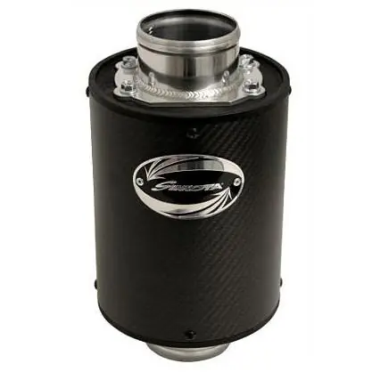 Nejprodávanější Sportovní vzduchový filtr v karbonovém airboxu, 77 mm, SIMOTA BB-553-4
