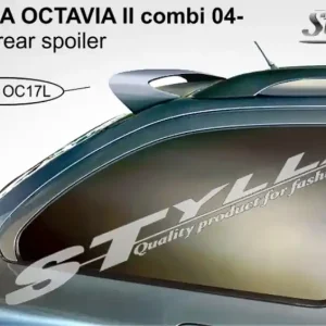Střešní spoiler - stříška Škoda Octavia II Combi (2005 - 2013) - Stylla OC17L Oblíbený