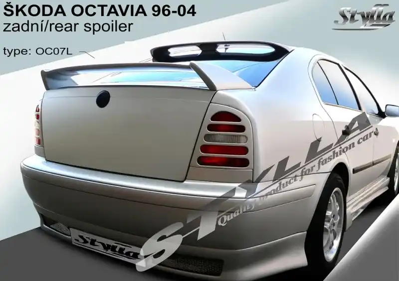 Vrácení Zdarma Zadní spoiler Škoda Octavia I (1996 - 2010) - Stylla OC07L