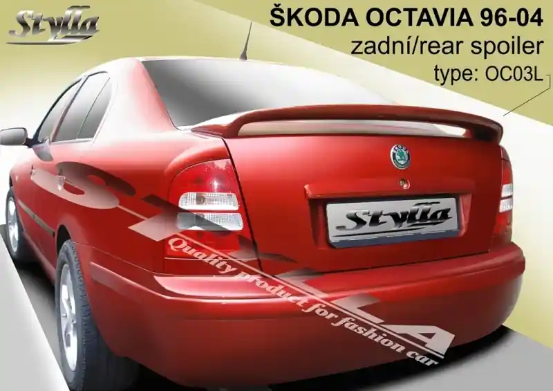 Nejlepší Volba Zadní spoiler Škoda Octavia I (1996 - 2010) - Stylla OC03L