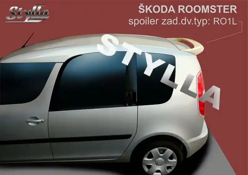 Střešní spoiler - stříška Škoda Roomster (2006 - 2015) - Stylla RO1L Nejprodávanější