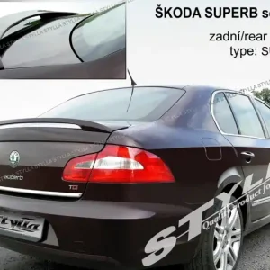 Zadní spoiler Škoda Superb II (2008 - 2013) - Stylla SU03L Akční Nabídka