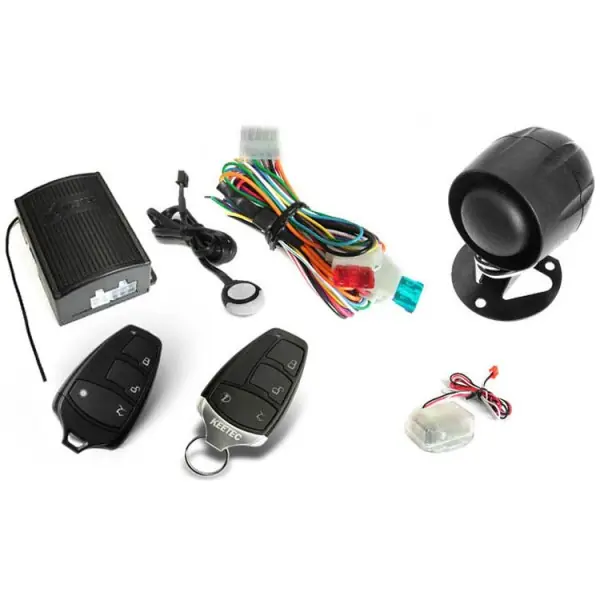 Autoalarm Keetec TS 10 LINE s dálkovým ovládáním RC LINE a RC METAL (2 ks) Akční Nabídka