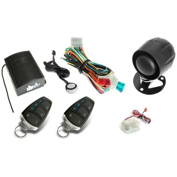 Autoalarm Keetec TS 10 MAX s dálkovým ovládáním RC MAX (2 ks) Vrácení Zdarma