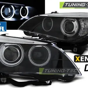 Akce Přední čirá xenonová světla BMW 5 E60 - E61 (2005 - 2007) - xenon D1S DUAL PROJEKTOR