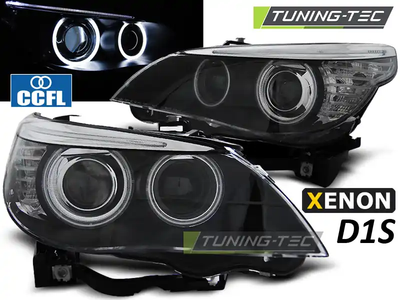 Akce Přední čirá xenonová světla BMW 5 E60 - E61 (2005 - 2007) - xenon D1S DUAL PROJEKTOR