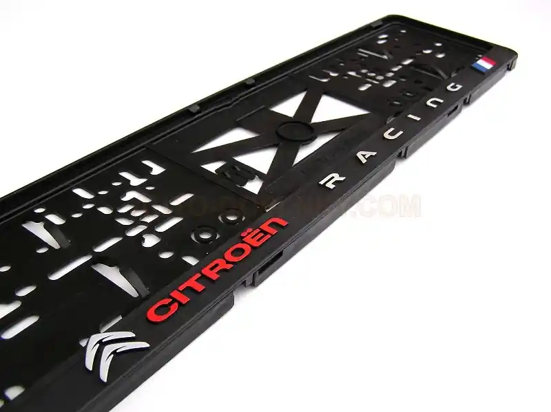 Zlevněný Podznačka 3D - podložka SPZ Citroen Racing (1 ks)
