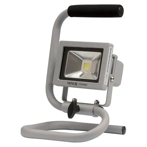 Aktuální Reflektor přenosný s vysoce svítivou COB LED 10W - 700 LM - Yato YT-81802