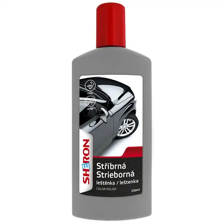 Top Prodej Barevná leštěnka Sheron - stříbrná (250 ml)