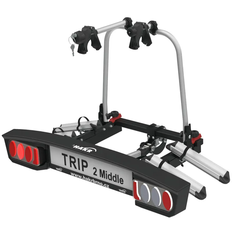 Nosič kol na tažné zařízení HAKR TRIP MIDDLE 2 (pro 2 kola) Vrácení Zdarma