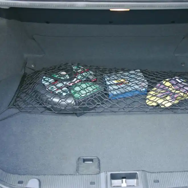 Vrácení Zdarma Pružná síť do kufru auta LAMPA TRUNK NET (80x25 - 80x50 cm)
