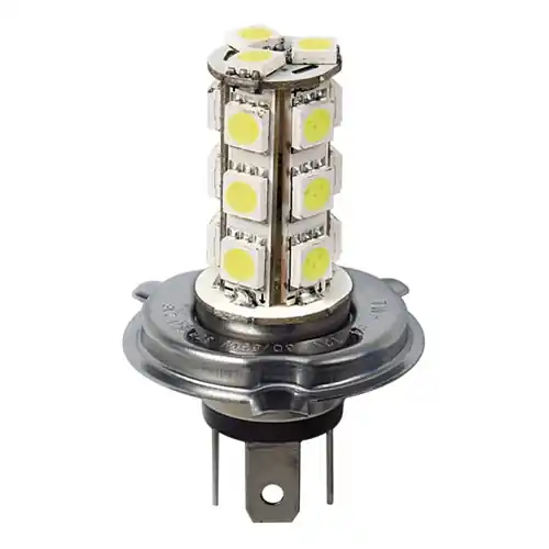 Sezónní Sleva LED žárovka H4 STUALARM 18 LED 6000°K (1 ks)