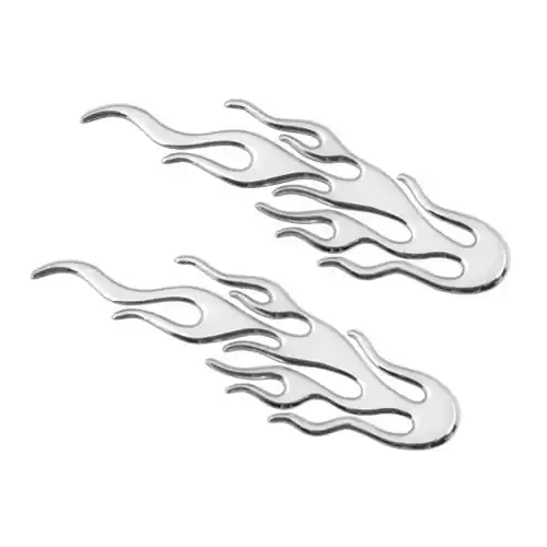Omezená Nabídka 3D chromované plameny Decor-Flames - Pilot (2 ks)