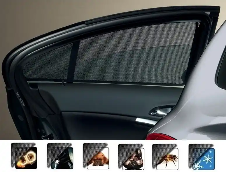Levný Protisluneční clony Škoda Octavia II Combi (2005 - 2013) - sada 5 ks