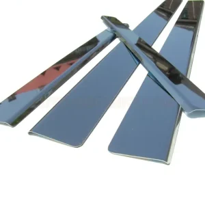 Prahové nerezové lišty Nissan Almera I (1995 - 2000) 5. dveřový model - chrom Bezpečná Platba