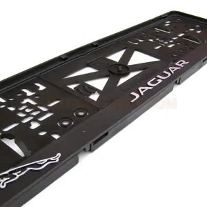 Finální Výprodej Podznačky 3D - podložky SPZ Jaguar (2 ks)