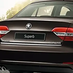 Chromovaná lišta na hranu kufru Škoda Superb II (2013 - 2015) - originál 3T0071360 Akce