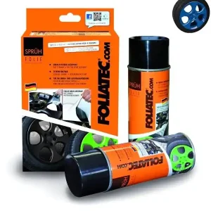 Autentický Barva na kola Foliatec - fólie ve spreji - modrá lesklá (800 ml) - 2054