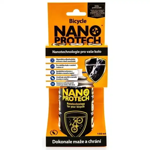 NANOPROTECH Bicycle, mazání a ochrana, 150 ml Nová Kolekce