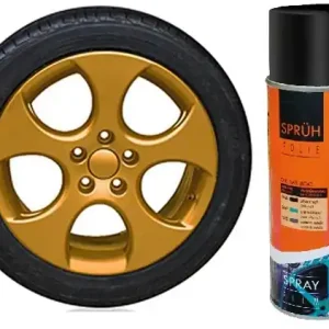 Barva na kola FOLIATEC, zlatá metalická fólie ve spreji, 400 ml Zlevněný