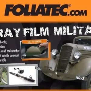 Barva na kola Foliatec - fólie ve spreji - zelená matná military (400 ml) Pouze Dnes